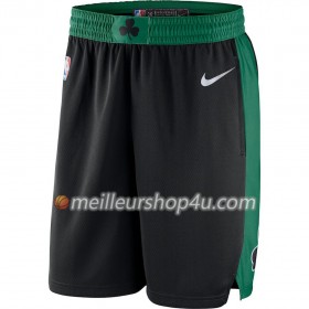 Homme NBA Boston Celtics Shorts Noir 2018-19 Nike Swingman